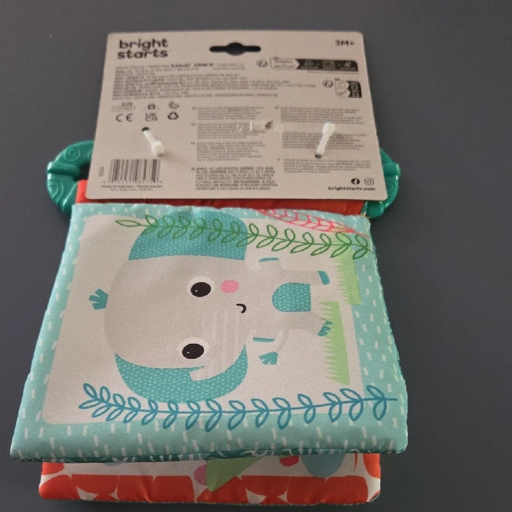 Bright Starts Teethe & Read Toy - Multicolor - Picture 3 of 7